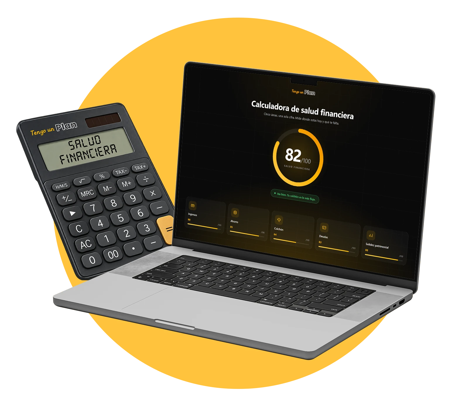Calculadora de Salud Financiera de Tengo un Plan